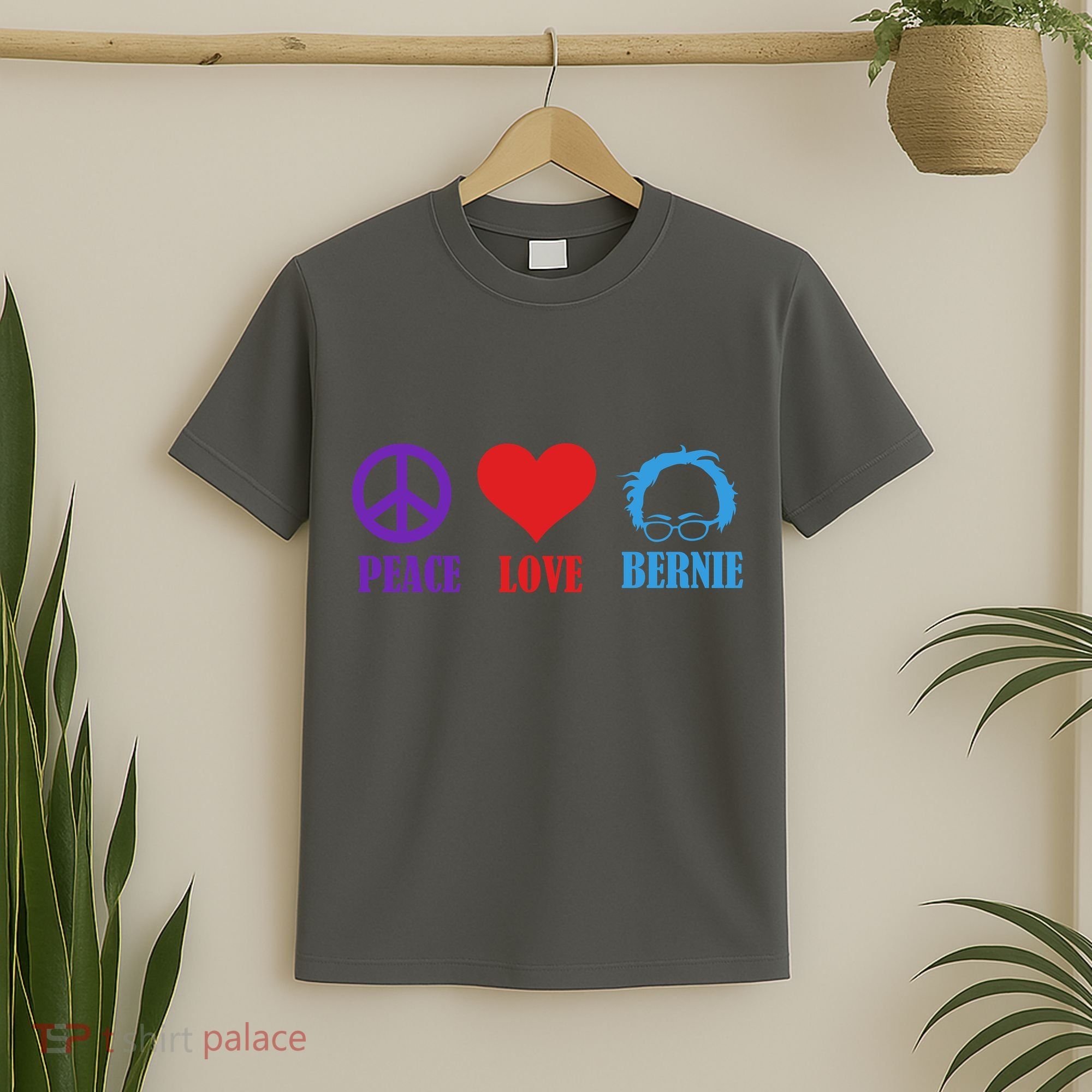 Peace Love Bernie Sanders 2020 T-Shirt