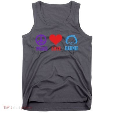 Peace Love Bernie Sanders 2020 Tank Top
