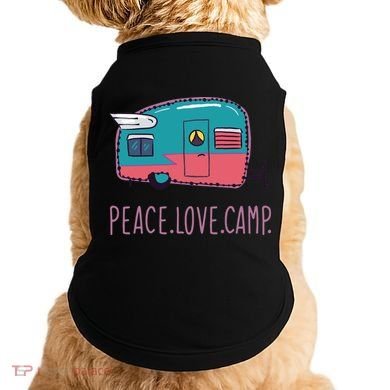 Peace Love Camp Doggie Tank