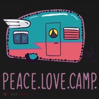 Peace Love Camp Doggie Tank thumb 4