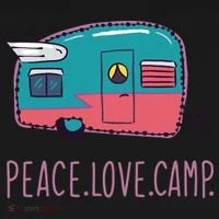 Peace Love Camp Doggie Tank thumb 4