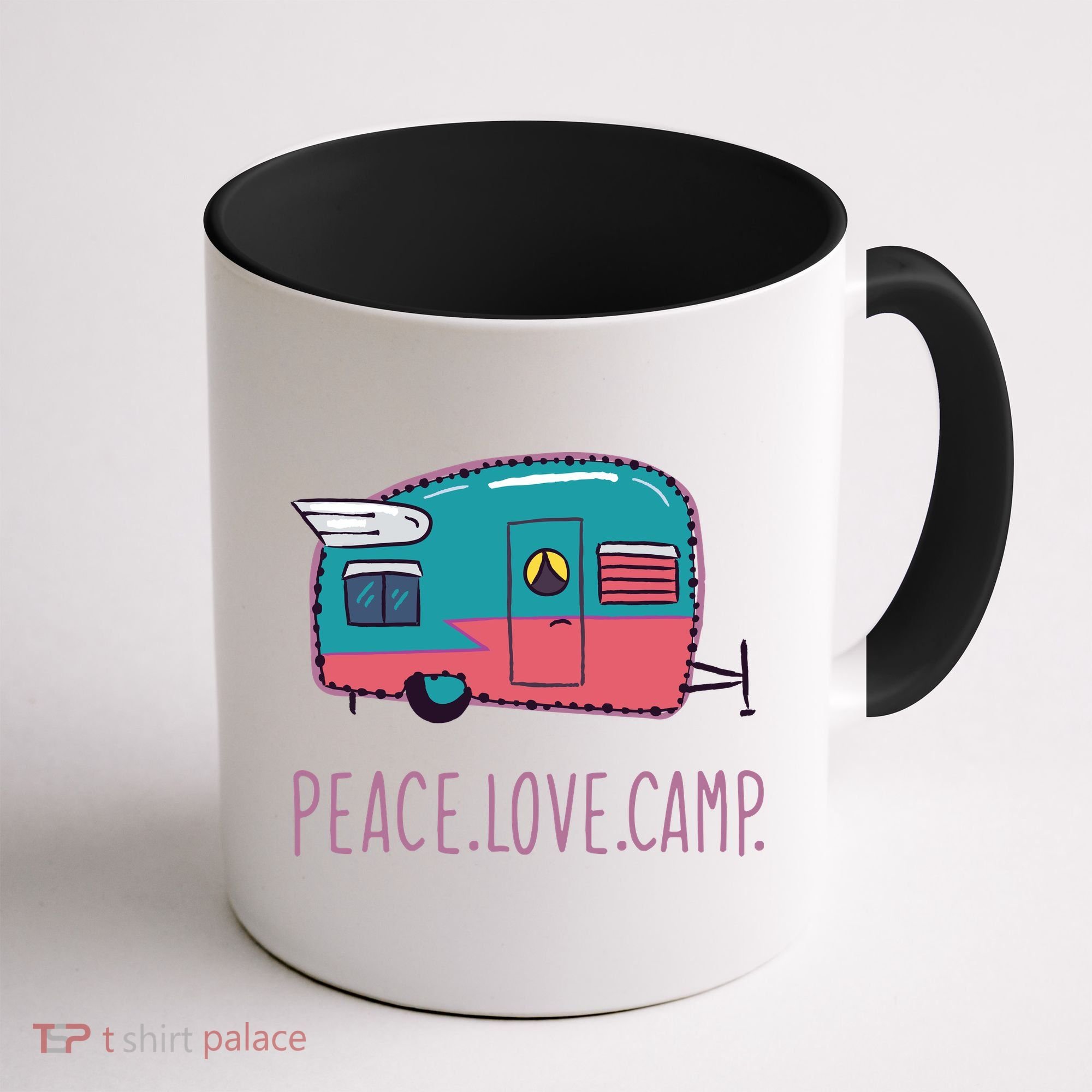 Peace Love Camp Coffee Mug