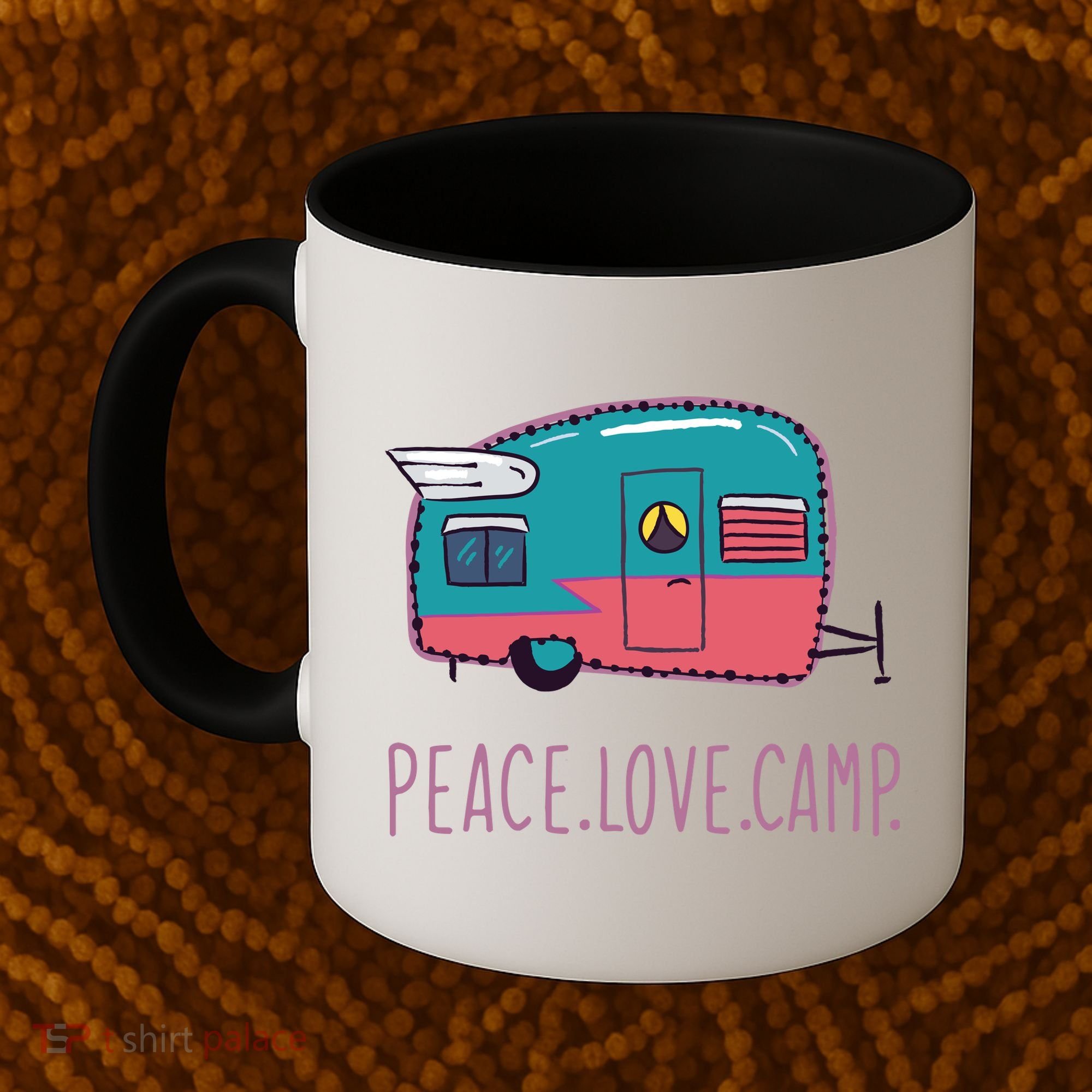 Peace Love Camp Coffee Mug