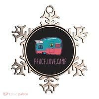Peace Love Camp Ornament thumb 0