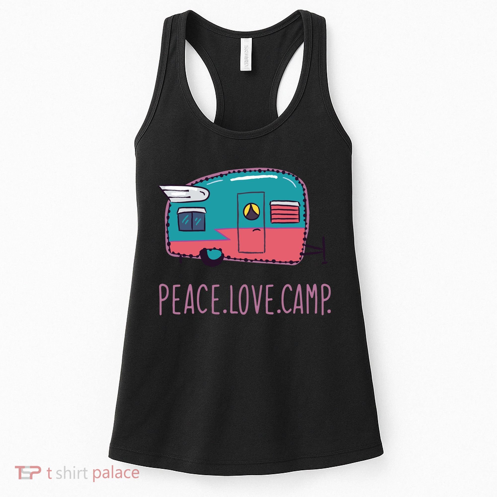 Peace Love Camp Women's Tank Top