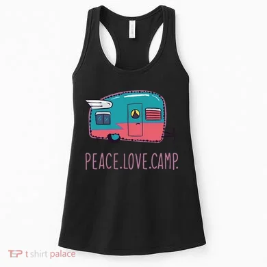 Peace Love Camp Women's Tank Top