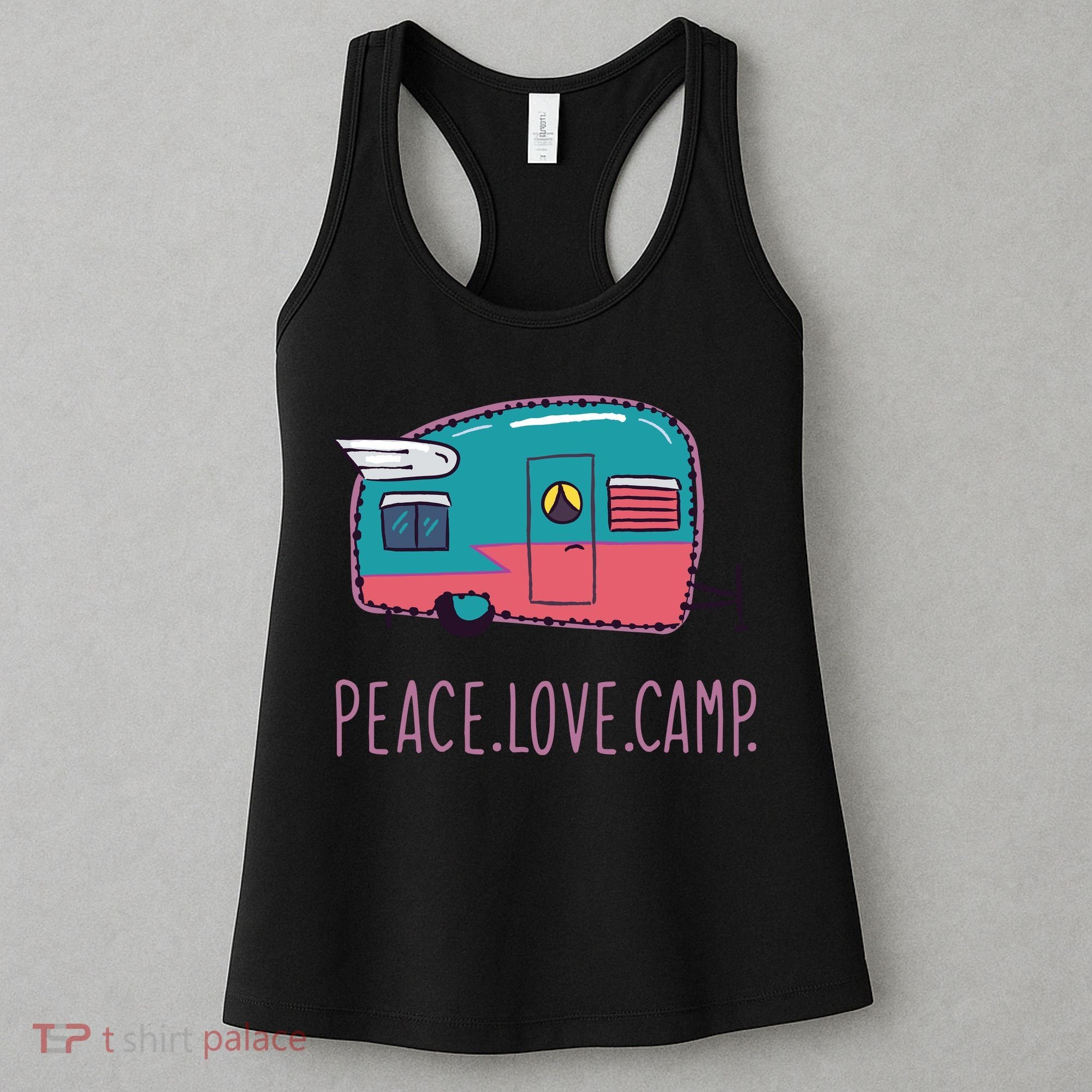 Peace Love Camp Women's Tank Top