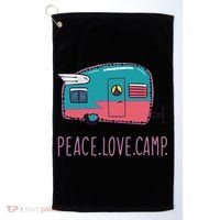 Peace Love Camp Golf Towel thumb 0