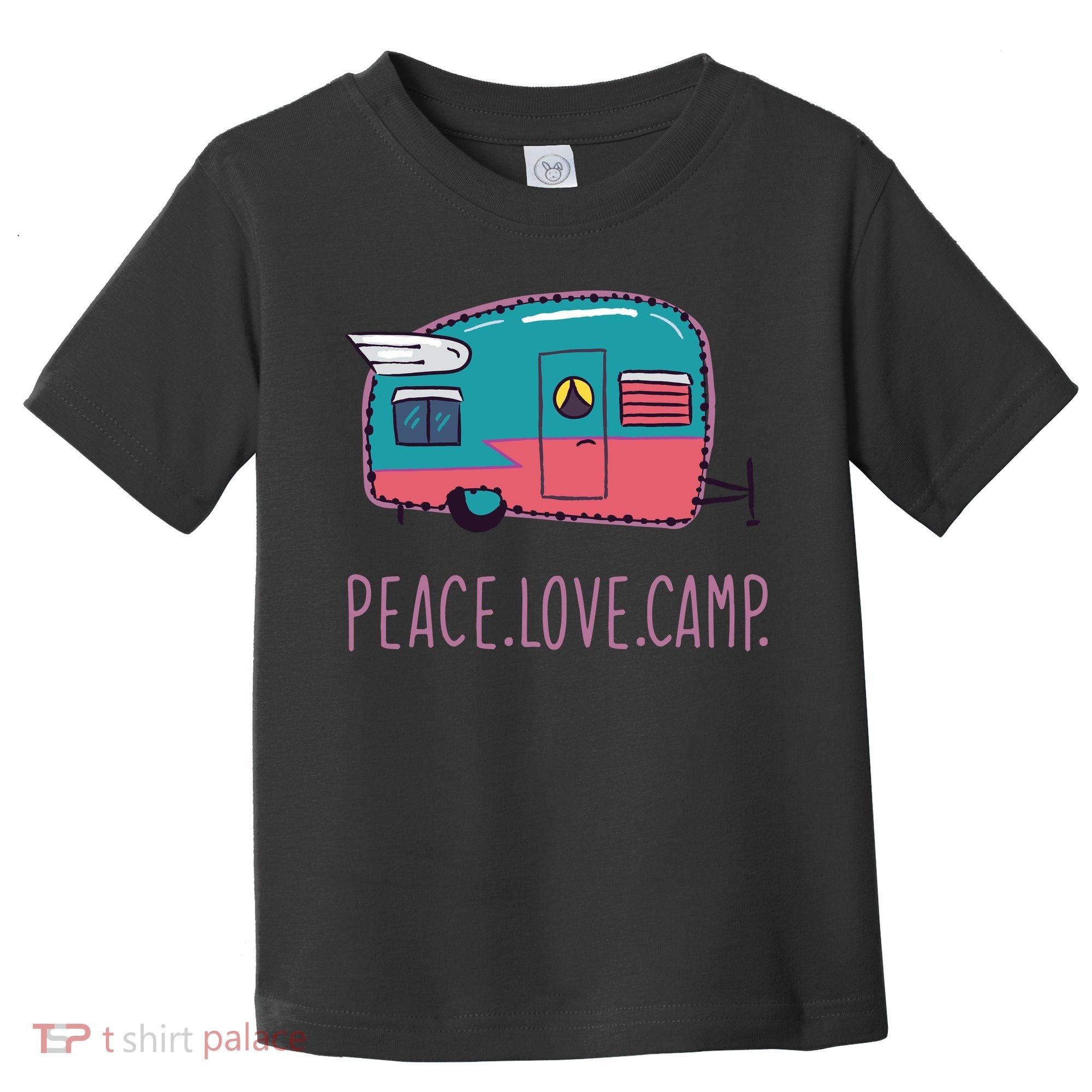 Peace Love Camp Toddler T-Shirt