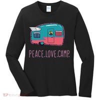 Peace Love Camp Women's Long Sleeve Shirt thumb 0