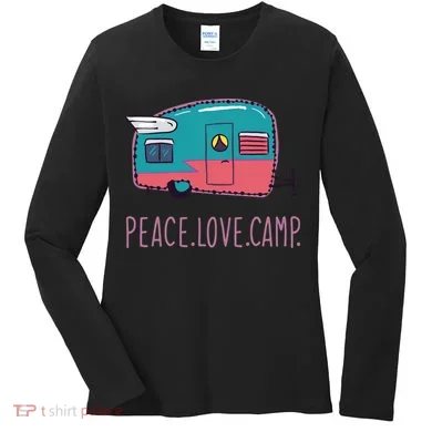 Peace Love Camp Women's Long Sleeve Shirt