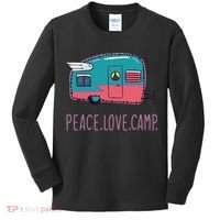 Peace Love Camp Kids Long Sleeve Shirt thumb 0