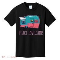 Peace Love Camp Kids T-Shirt thumb 0