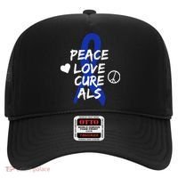 Peace Love Cure ALS Awareness Hat thumb 0