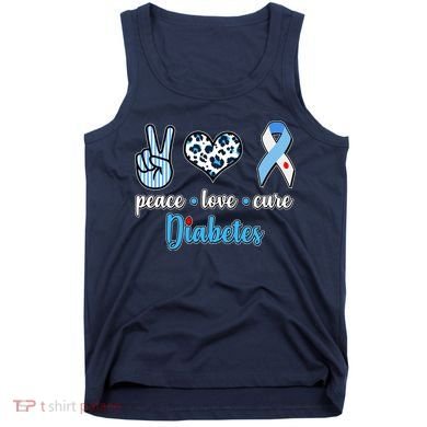 Peace Love Cure Diabetes Tank Top