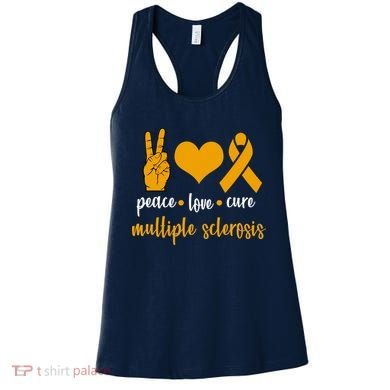 Peace Love Cure Multiple Sclerosis Women's Tank Top