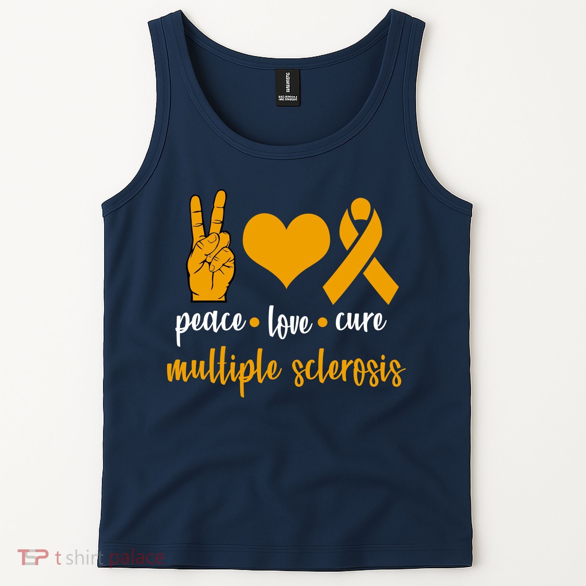 Peace Love Cure Multiple Sclerosis Tank Top