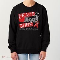 Peace Love Cure Sickle Cell Anemia Women's Sweatshirt thumb 0