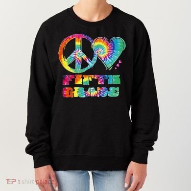 Peace Love Fifth Grade Women's Sweatshirt