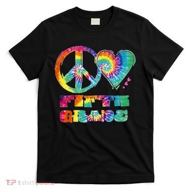 Peace Love Fifth Grade T-Shirt