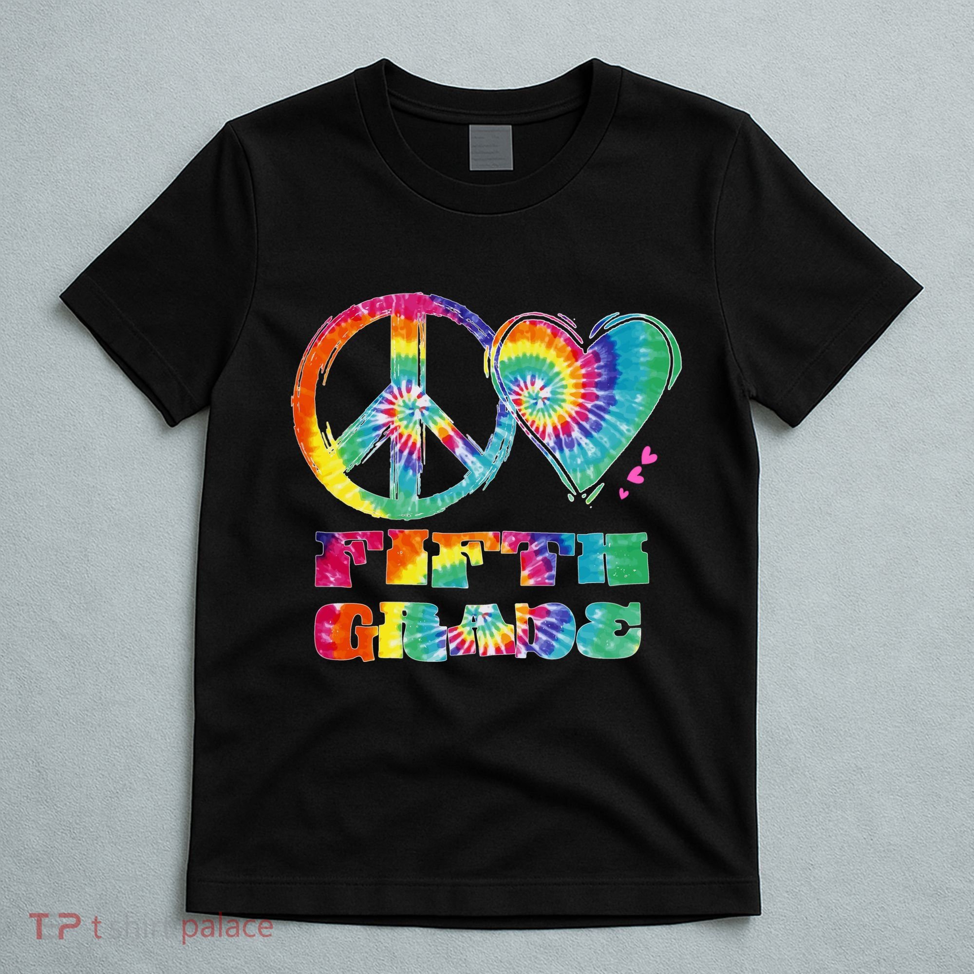 Peace Love Fifth Grade T-Shirt