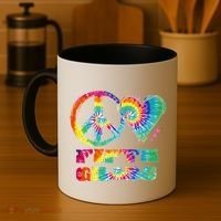 Peace Love Fifth Grade Coffee Mug thumb 4