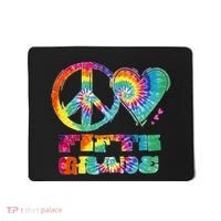 Peace Love Fifth Grade Mousepad thumb 0