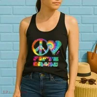 Peace Love Fifth Grade Women's Tank Top thumb 2