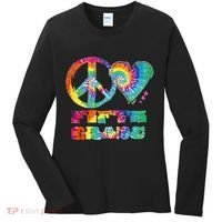 Peace Love Fifth Grade Women's Long Sleeve Shirt thumb 0