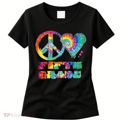Peace Love Fifth Grade Women's T-Shirt