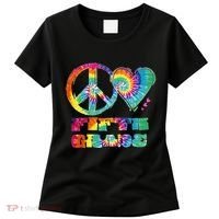 Peace Love Fifth Grade Women's T-Shirt thumb 0