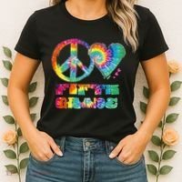 Peace Love Fifth Grade Women's T-Shirt thumb 2