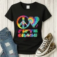 Peace Love Fifth Grade Women's T-Shirt thumb 3