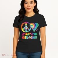 Peace Love Fifth Grade Women's T-Shirt thumb 4