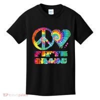 Peace Love Fifth Grade Kids T-Shirt thumb 0