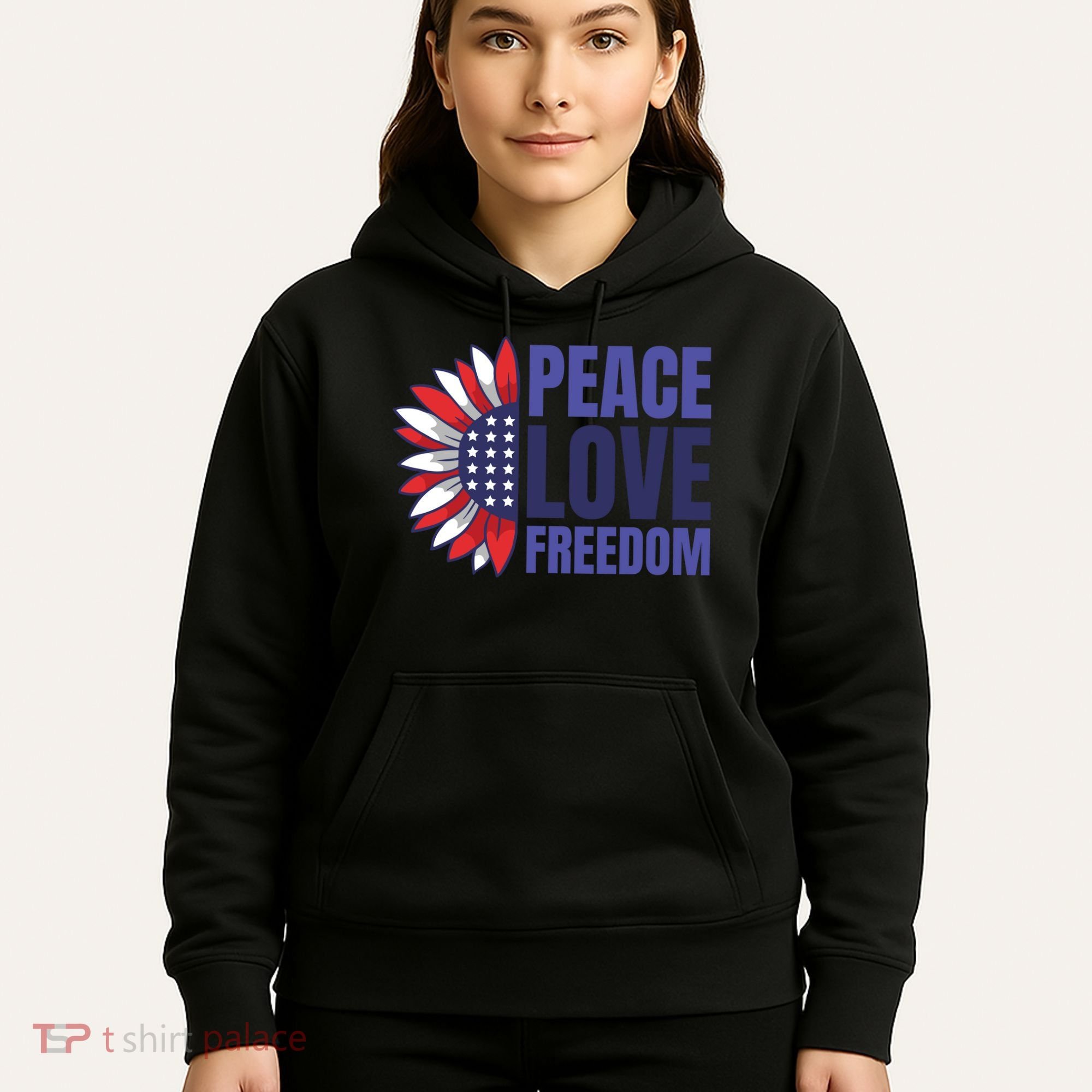 Peace Love Freedom Hoodie