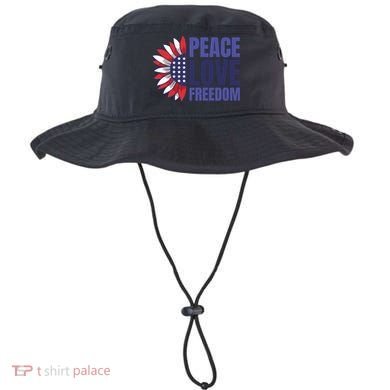 Peace Love Freedom Bucket Hat