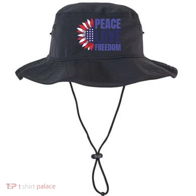 Peace Love Freedom Bucket Hat