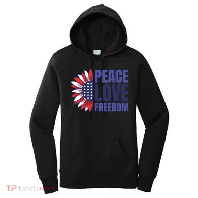 Peace Love Freedom Women's Hoodie