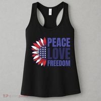 Peace Love Freedom Women's Tank Top thumb 3