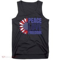 Peace Love Freedom Tank Top thumb 0