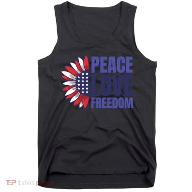 Peace Love Freedom Tank Top