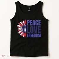 Peace Love Freedom Tank Top thumb 2