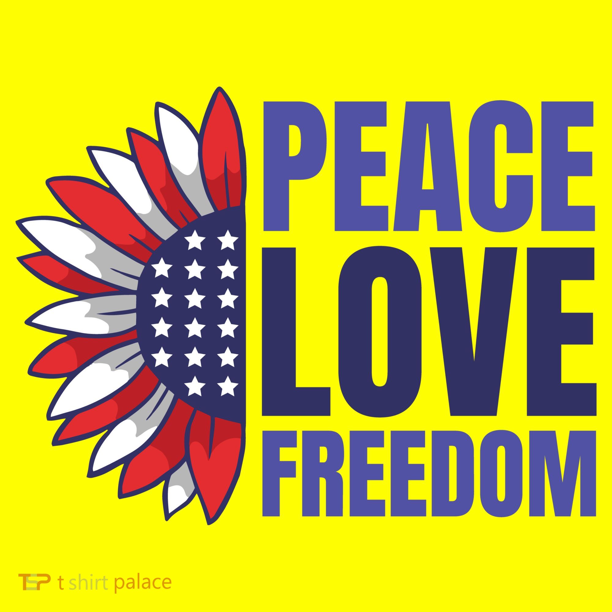 Peace Love Freedom Long Sleeve Shirt