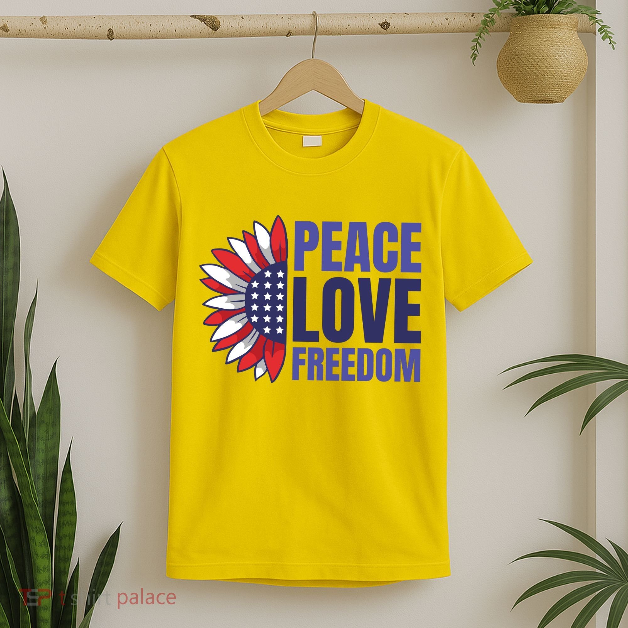 Peace Love Freedom T-Shirt