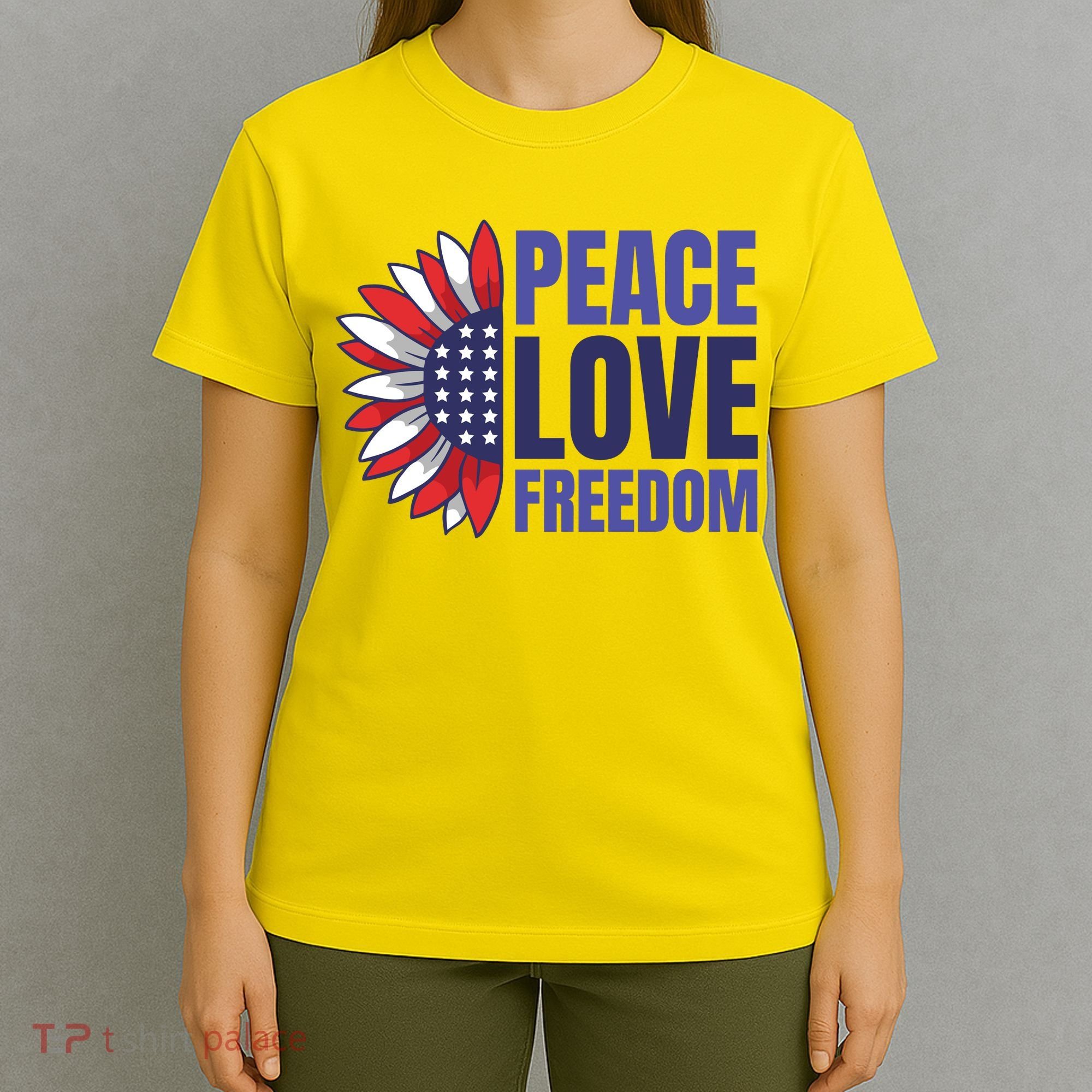 Peace Love Freedom T-Shirt