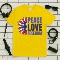 Peace Love Freedom T-Shirt thumb 5