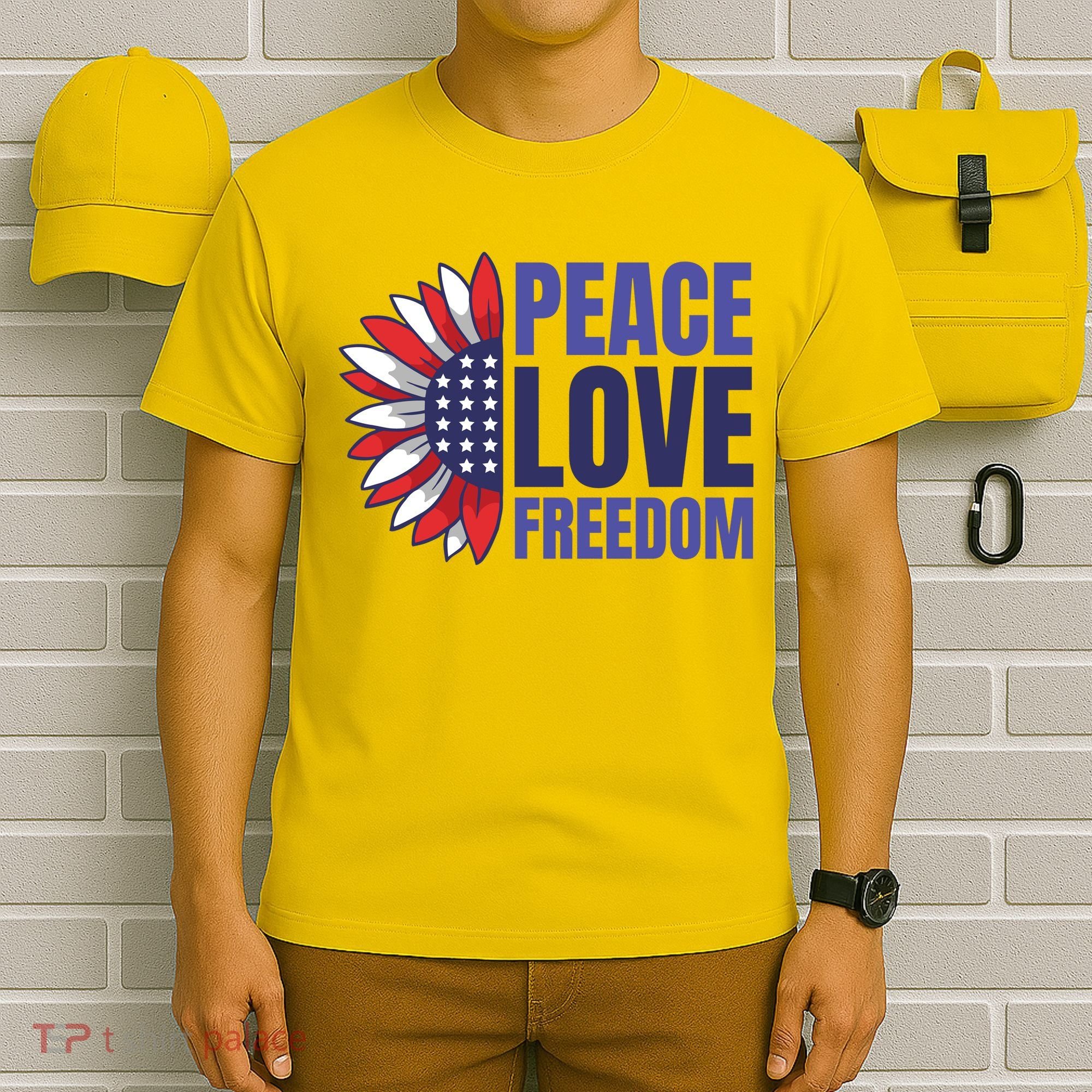 Peace Love Freedom T-Shirt