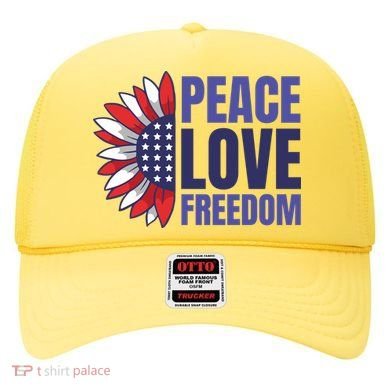 Peace Love Freedom Hat