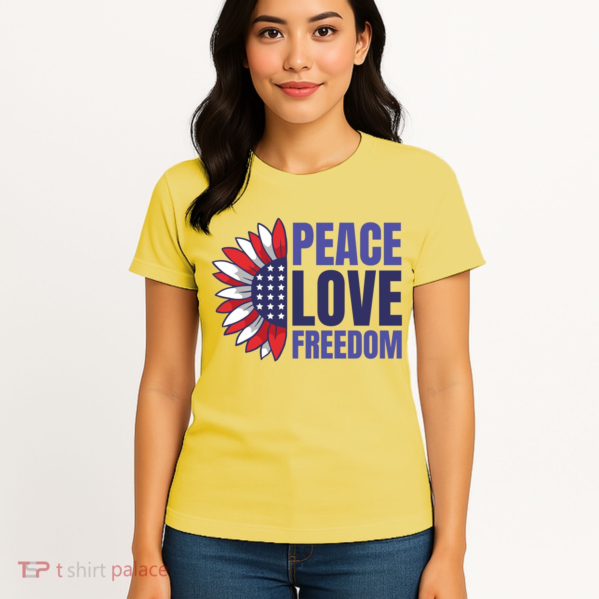 Peace Love Freedom Women's T-Shirt